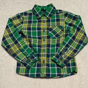 Marmot Kids Vibrant Plaid Button-Down Shirt